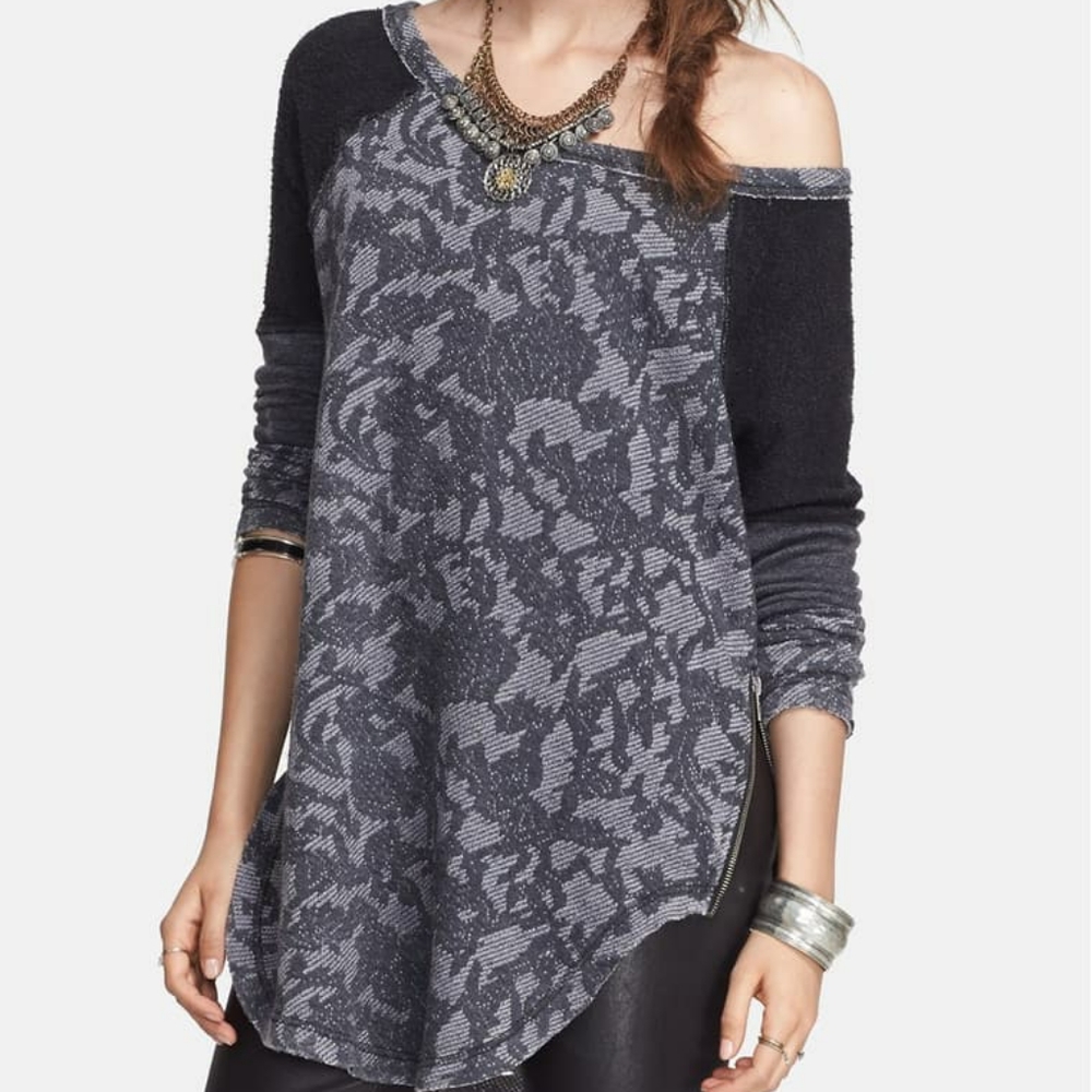 Free People 'Bed of Roses' Sweatshirt